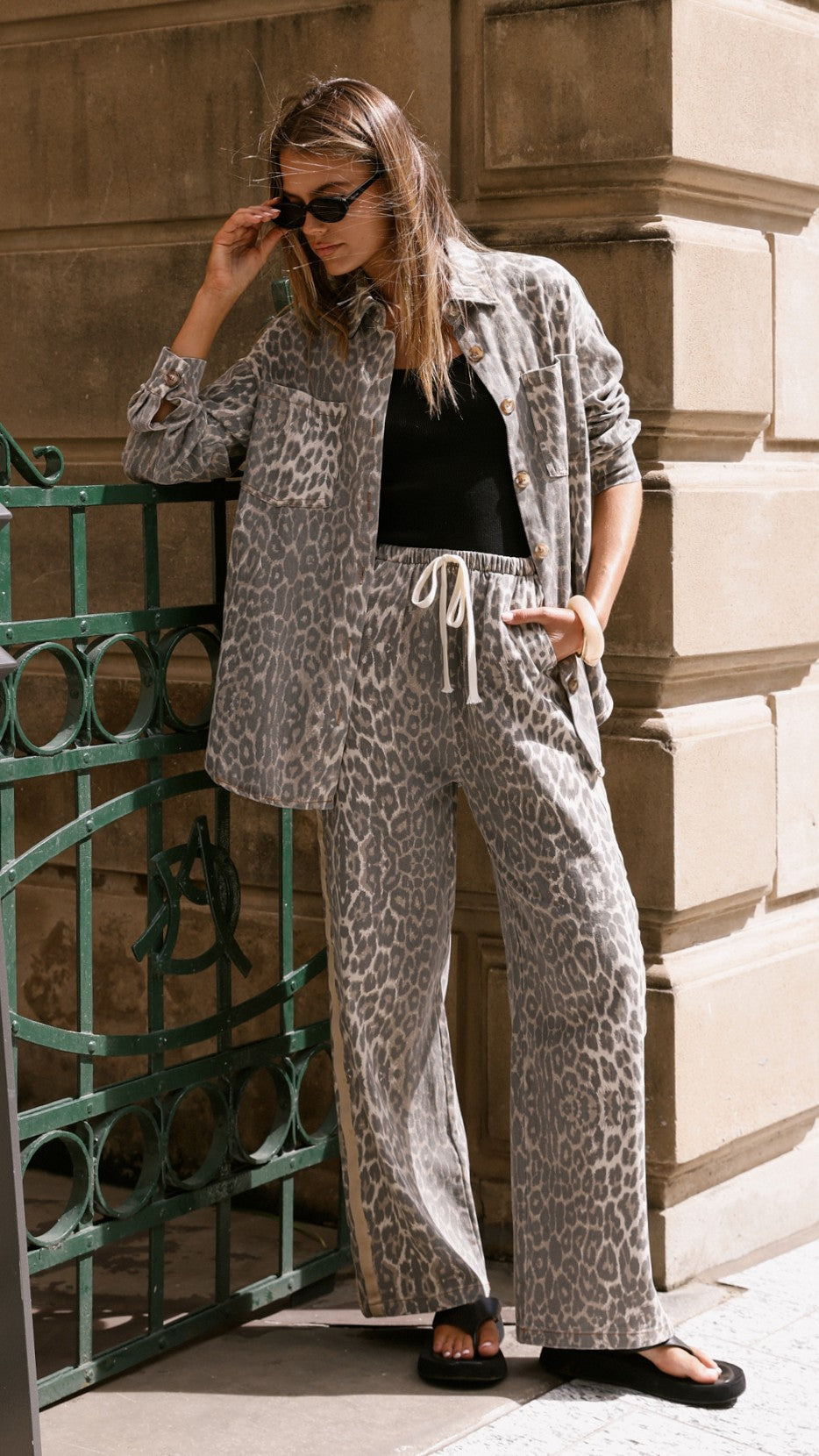 Vox Jacket - Leopard Print