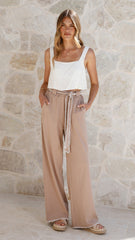 Carrie Pants - Mocha