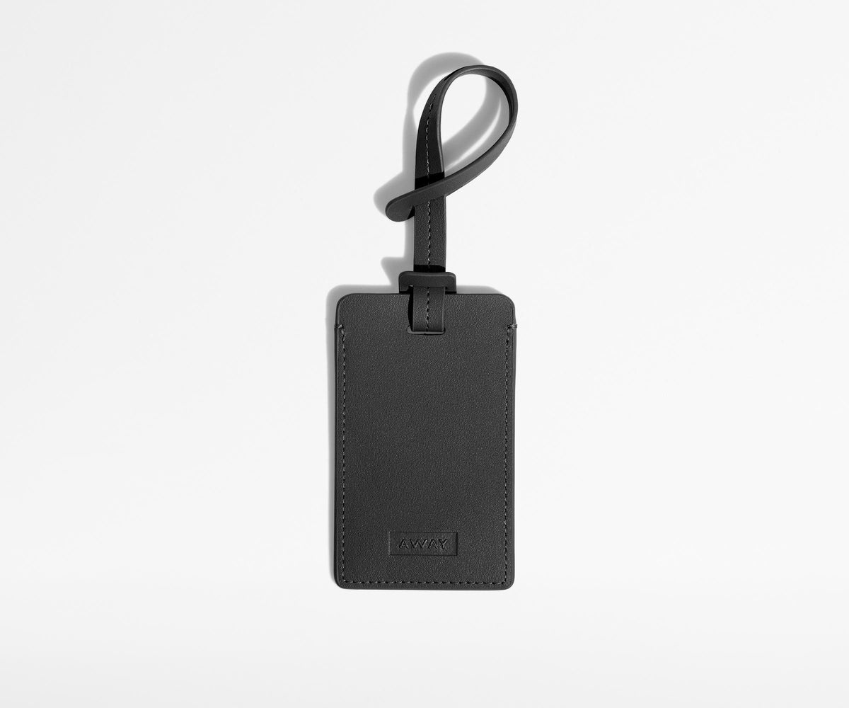 The Luggage Tag in Jet Black