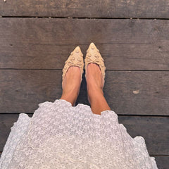 CAMILO HEELS LT NATURAL RAFFIA