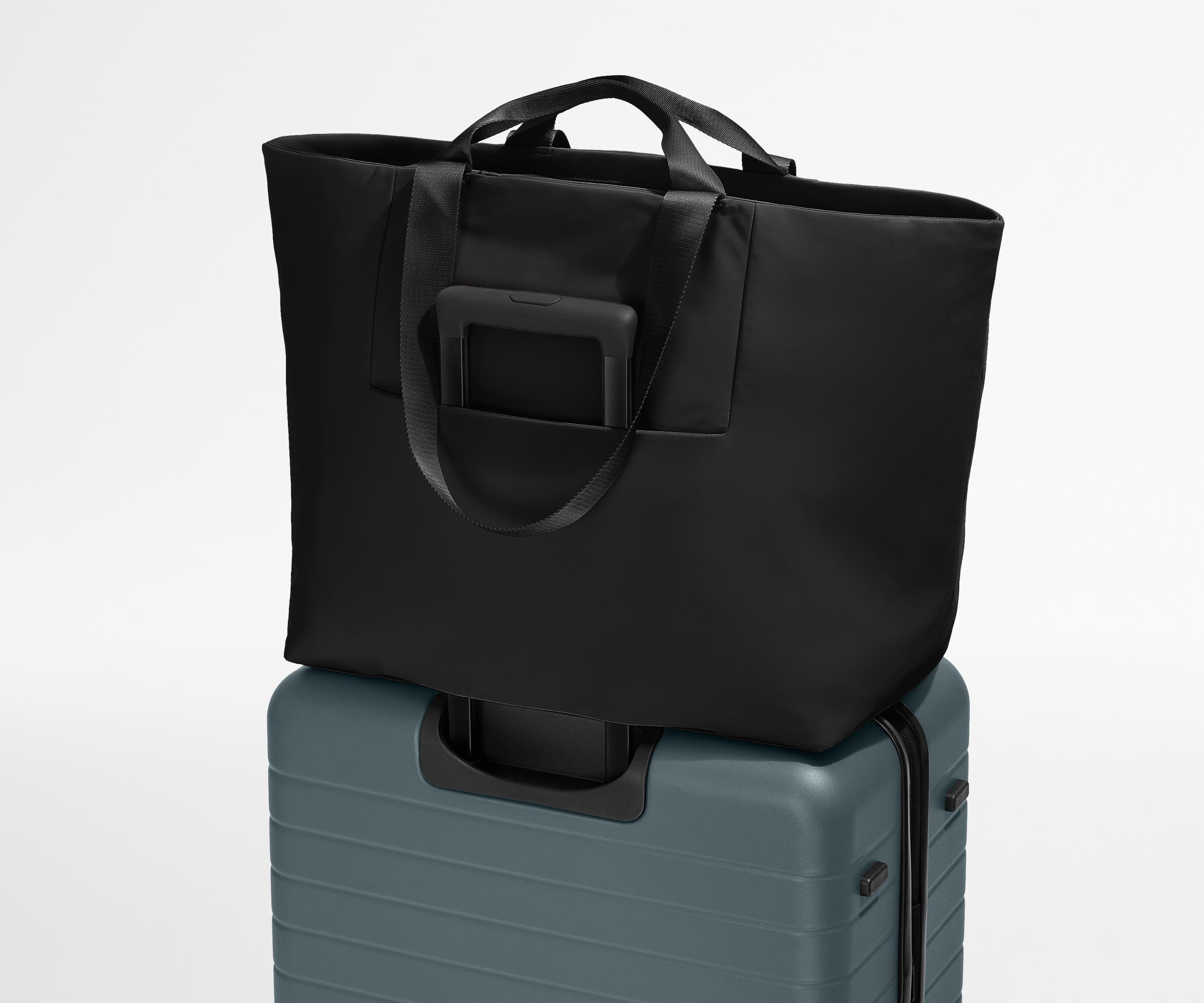 Large Featherlight Tote in Jet Black