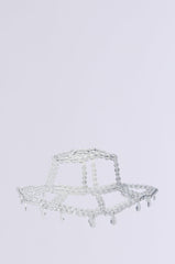 CLEAR TO ME DRIPPY BUCKET HAT