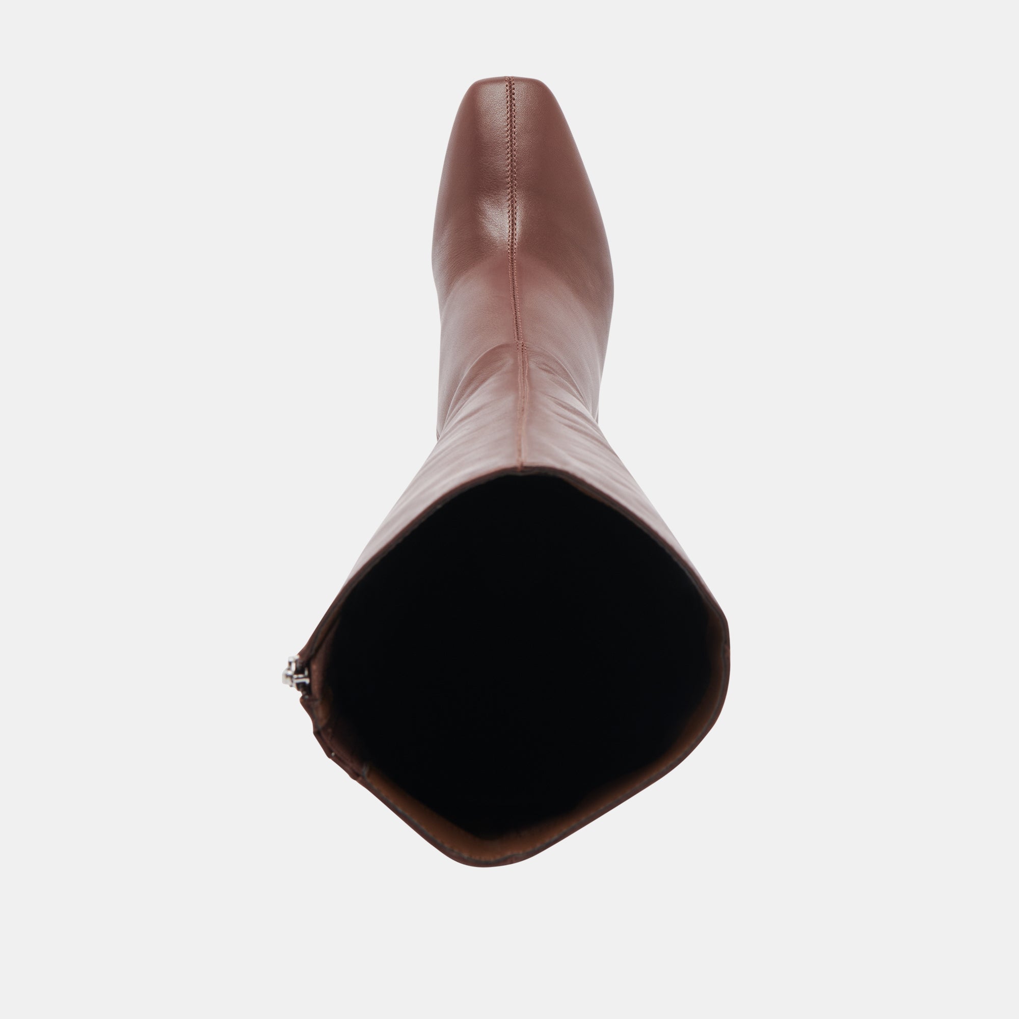 GYRA EXTRA WIDE CALF BOOTS CHOCOLATE LEATHER - re:vita
