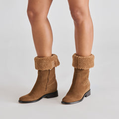 KEDRA H2O BOOTS CHESTNUT SUEDE