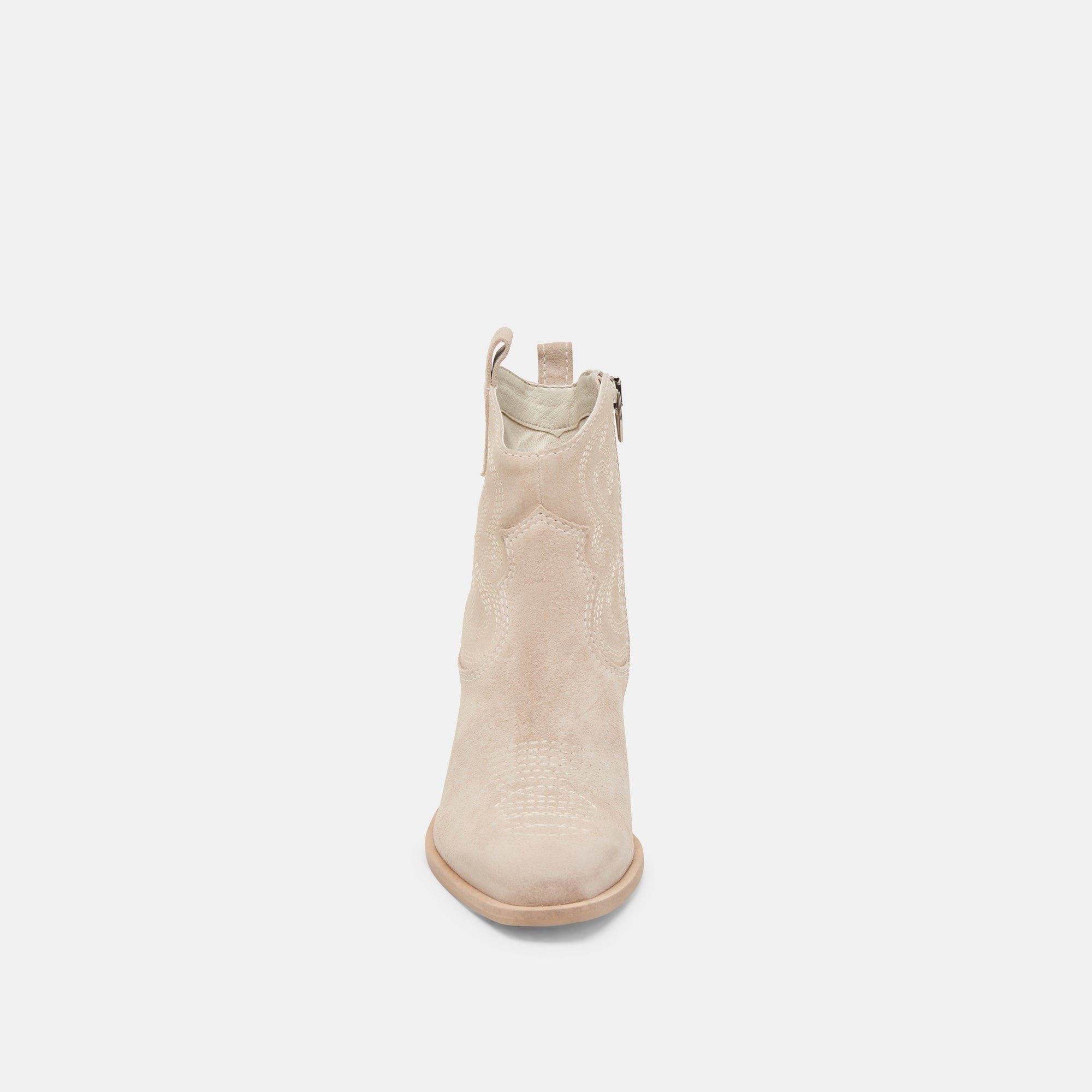 SHANIA BOOTIES TAUPE SUEDE