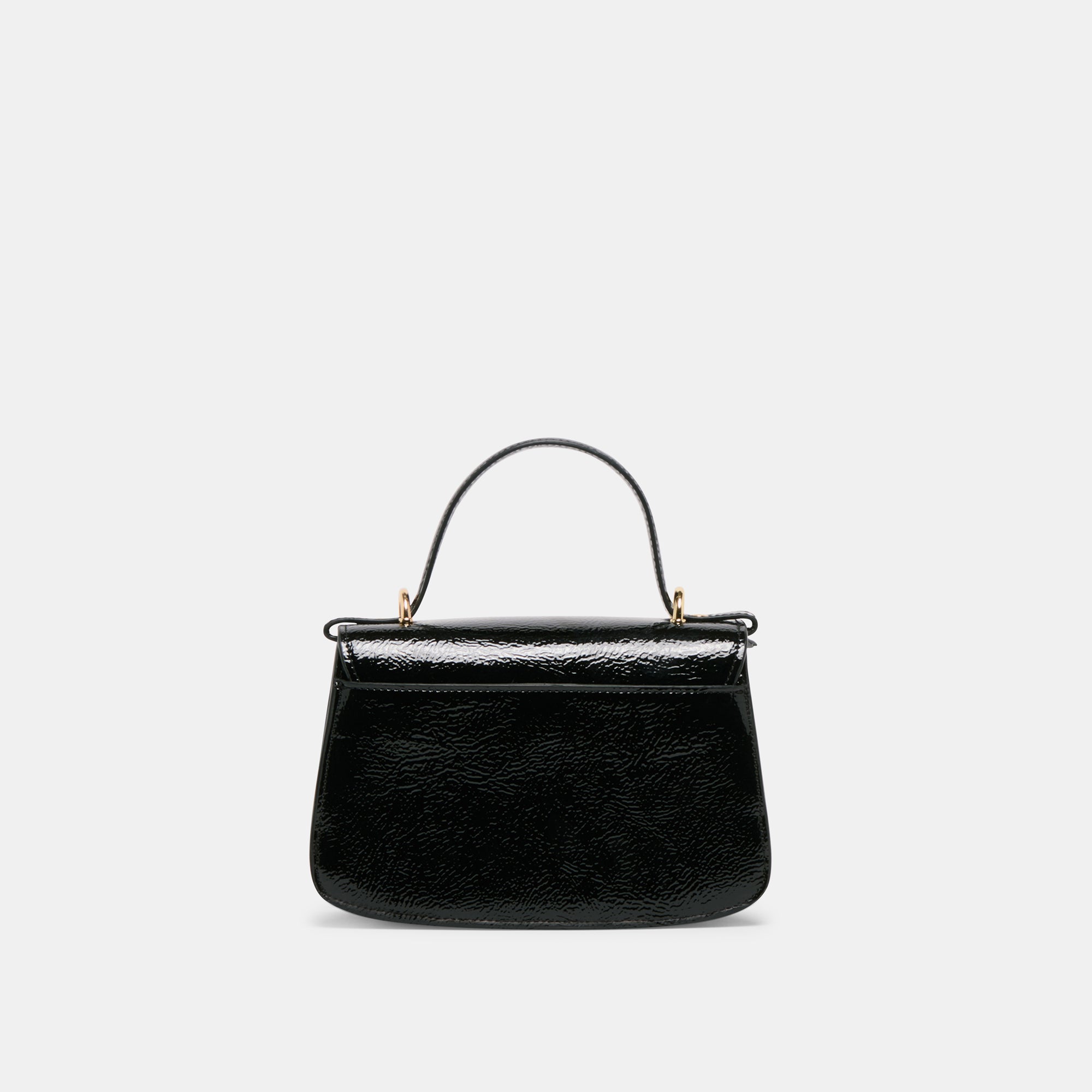 LUCIA CROSSBODY BLACK CRACKLED STELLA