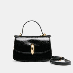 LUCIA CROSSBODY BLACK CRACKLED STELLA