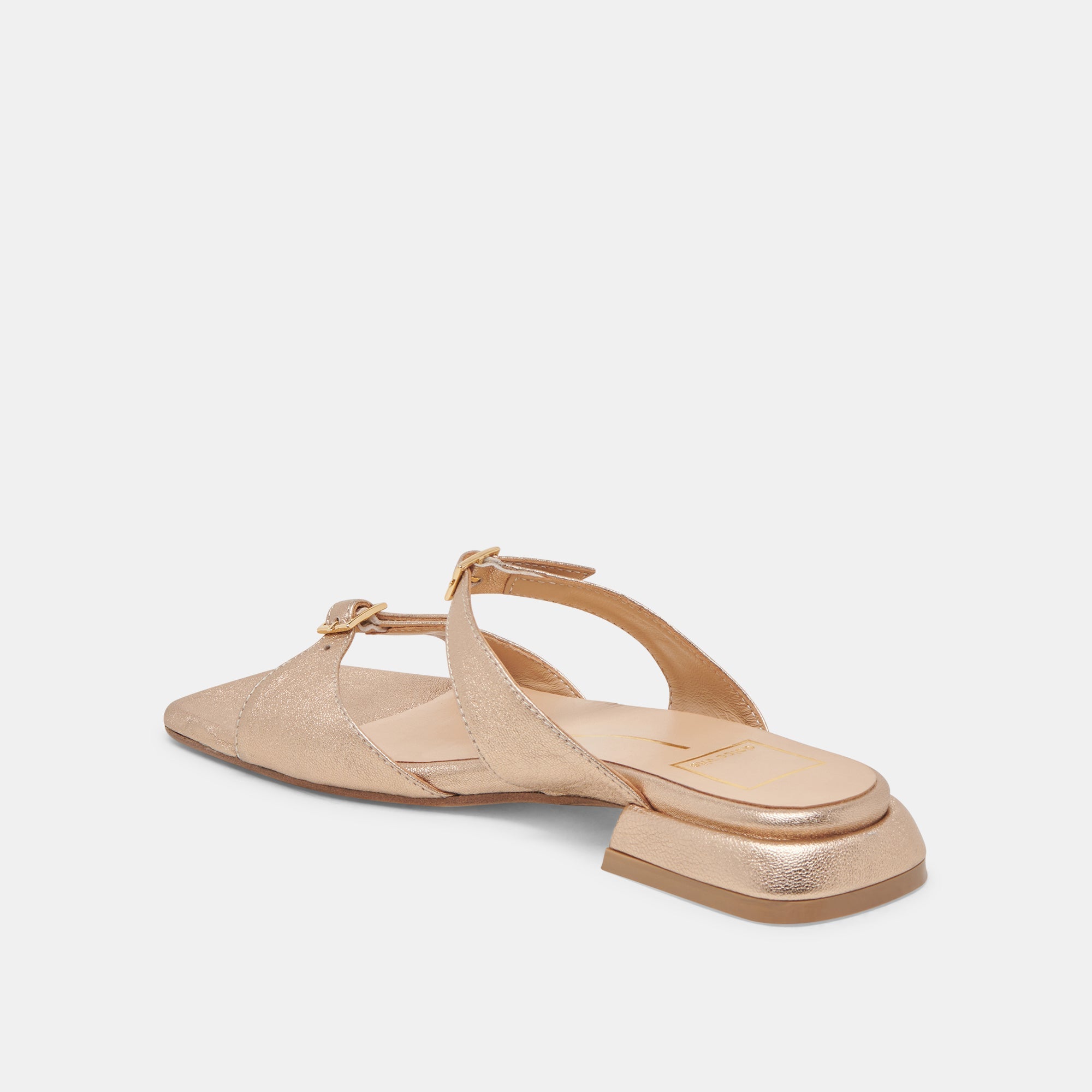 LAVERN SANDALS GOLD METALLIC LEATHER