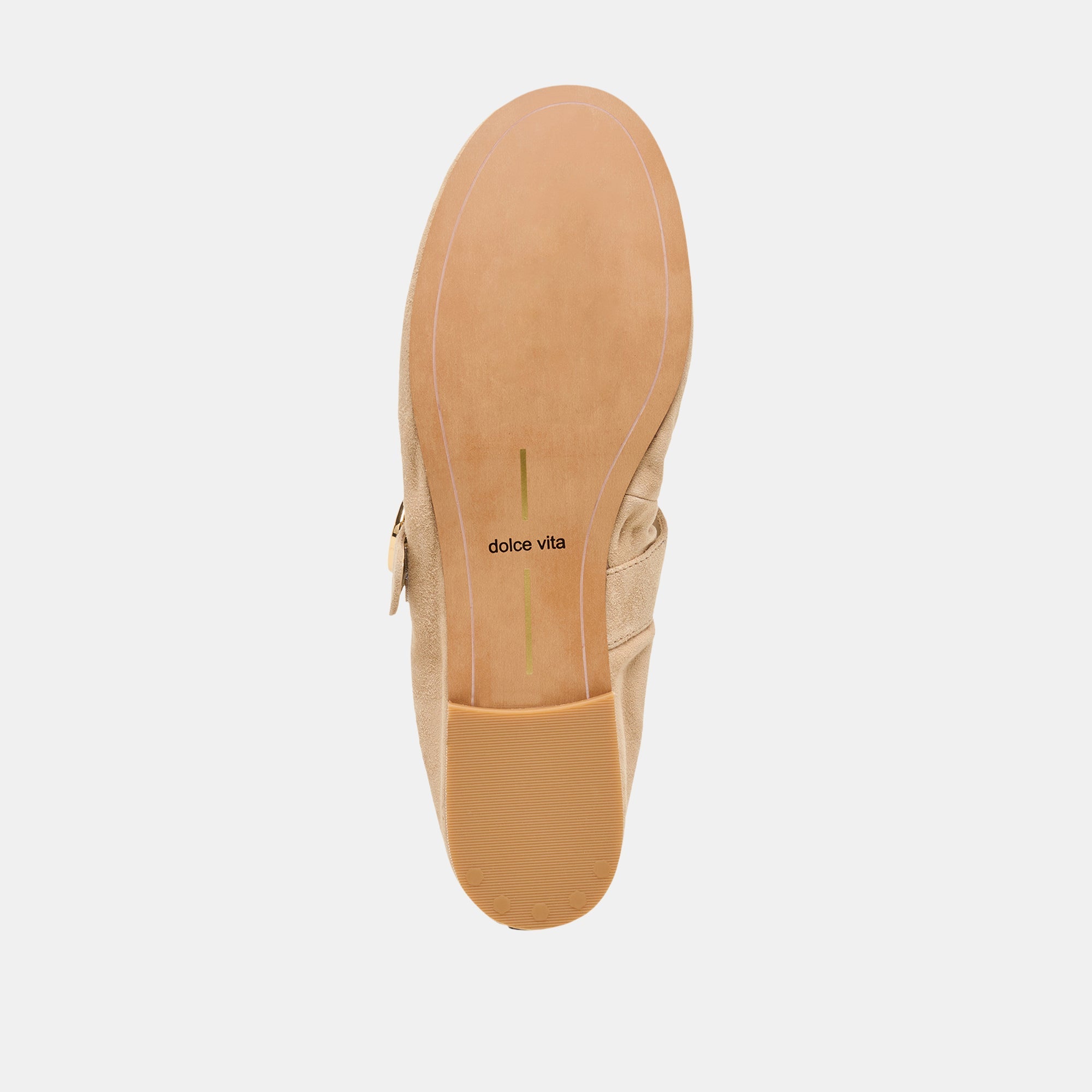 CAELY BALLET FLATS CAMEL SUEDE