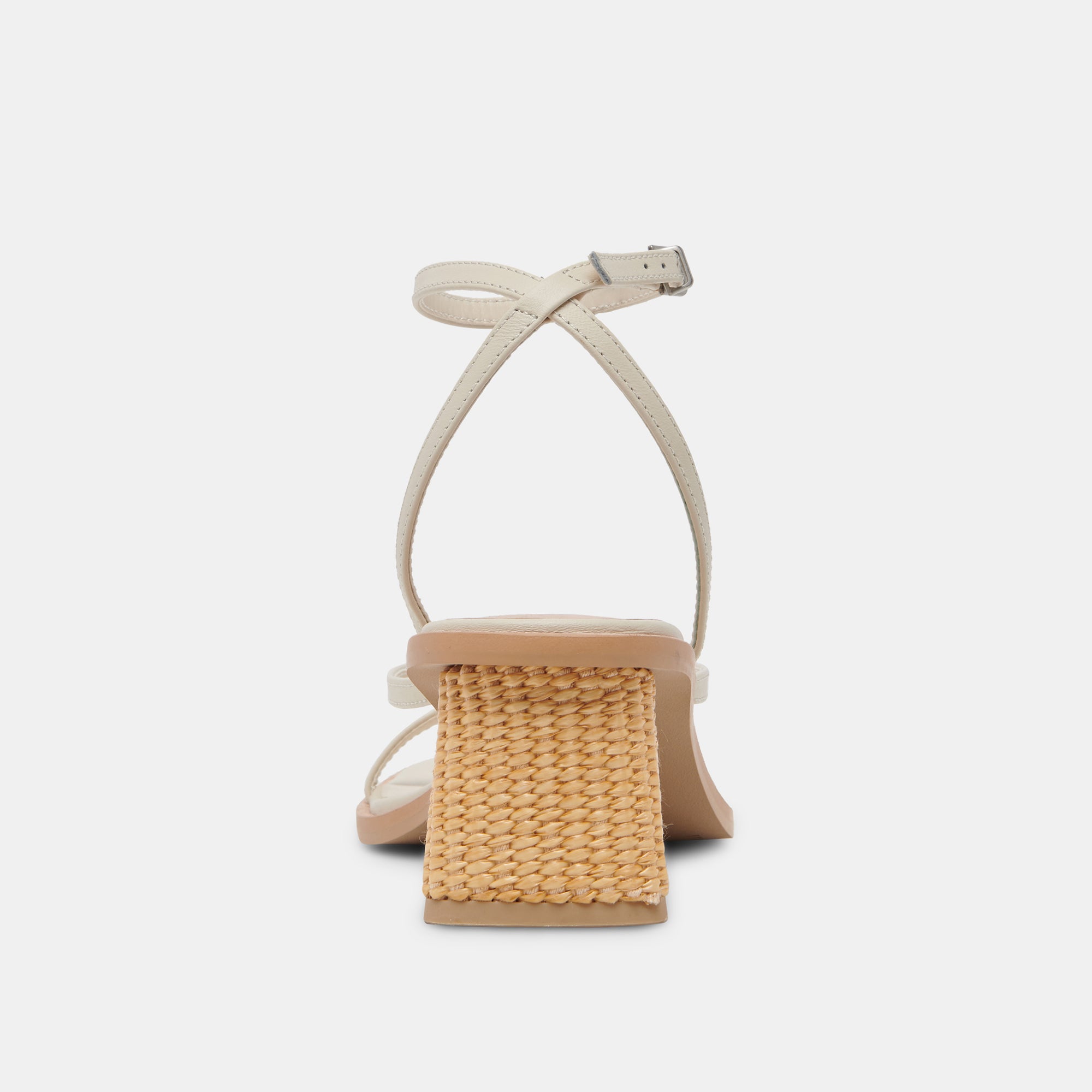 BANITA WIDE SANDALS IVORY LEATHER - re:vita