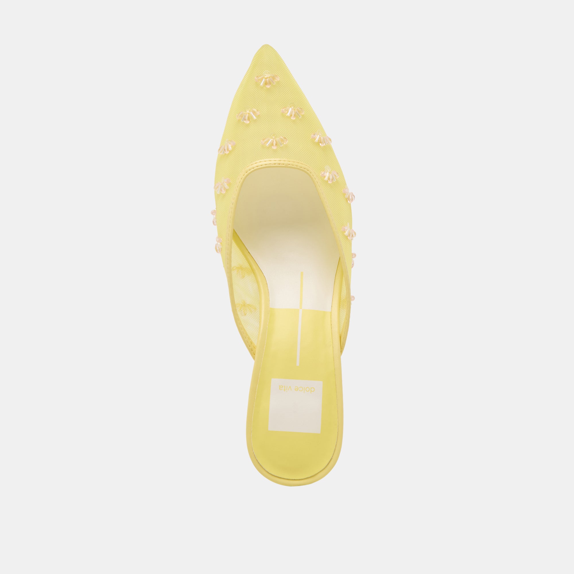CLARA HEELS LEMON MESH