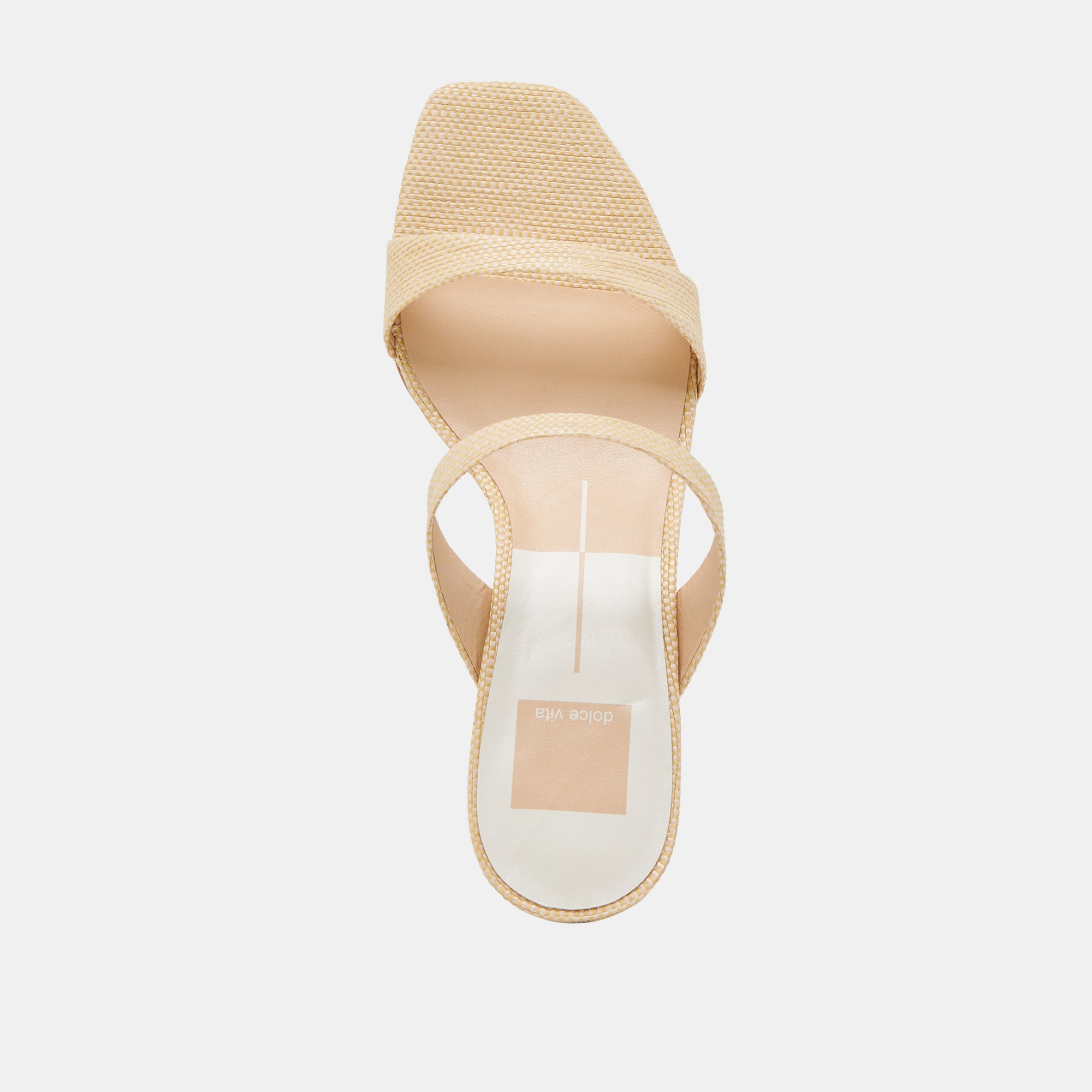 GENORA HEELS LT NATURAL WOVEN RAFFIA
