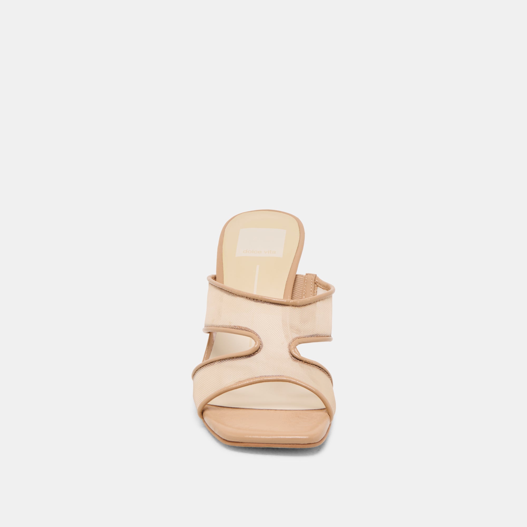 GITEL HEELS LIGHT TAN MESH