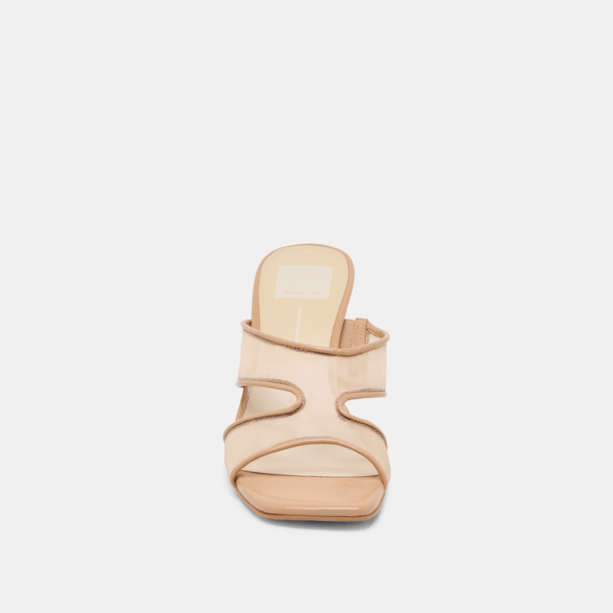 GITEL HEELS LIGHT TAN MESH