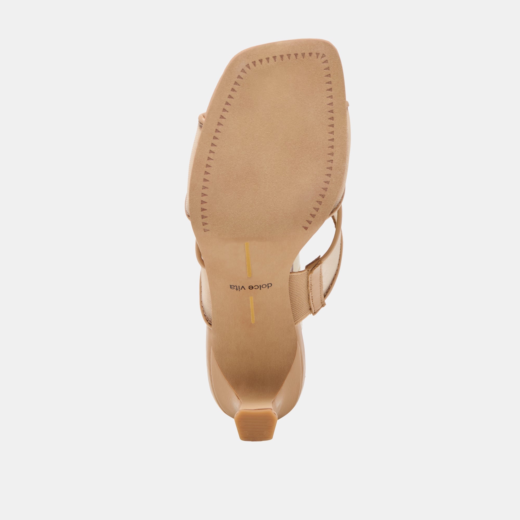 GITEL HEELS LIGHT TAN MESH