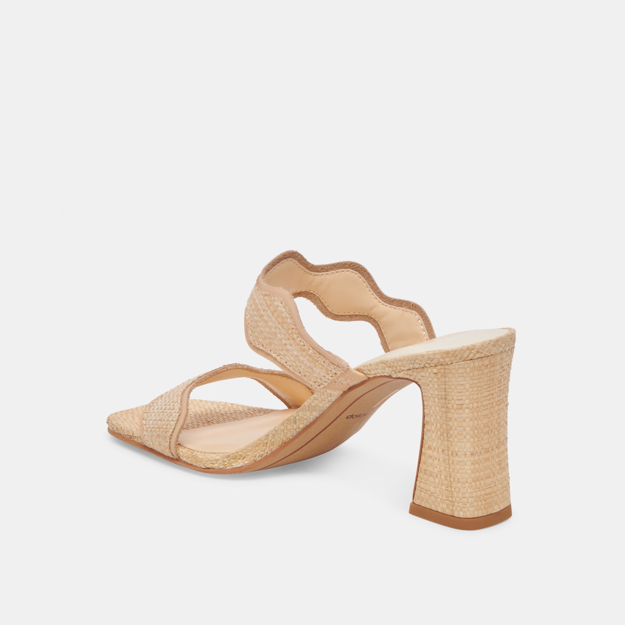ILVA HEELS LT NATURAL RAFFIA - re:vita