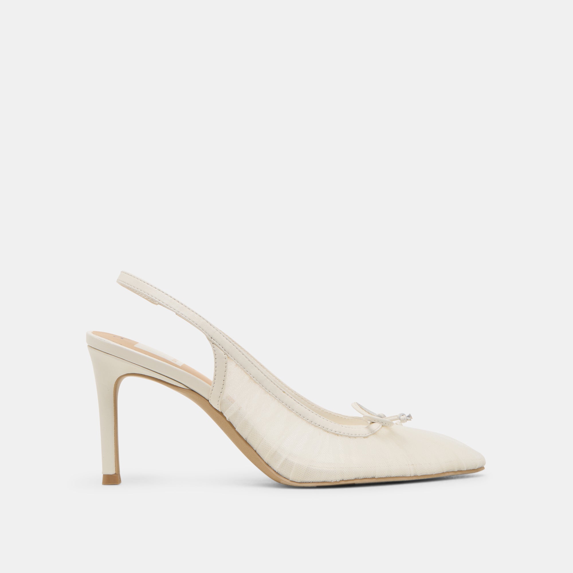 YELA HEELS WHITE TULLE