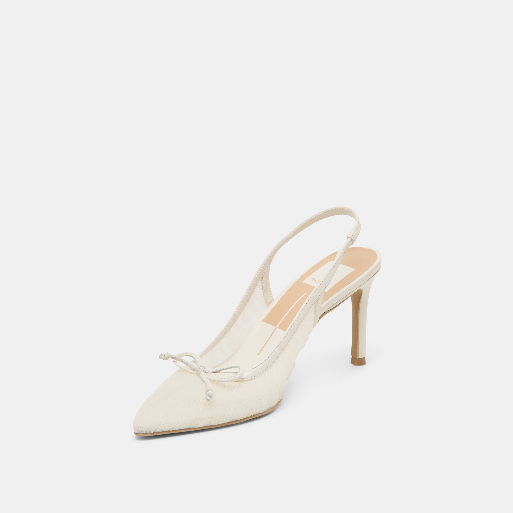 YELA HEELS WHITE TULLE