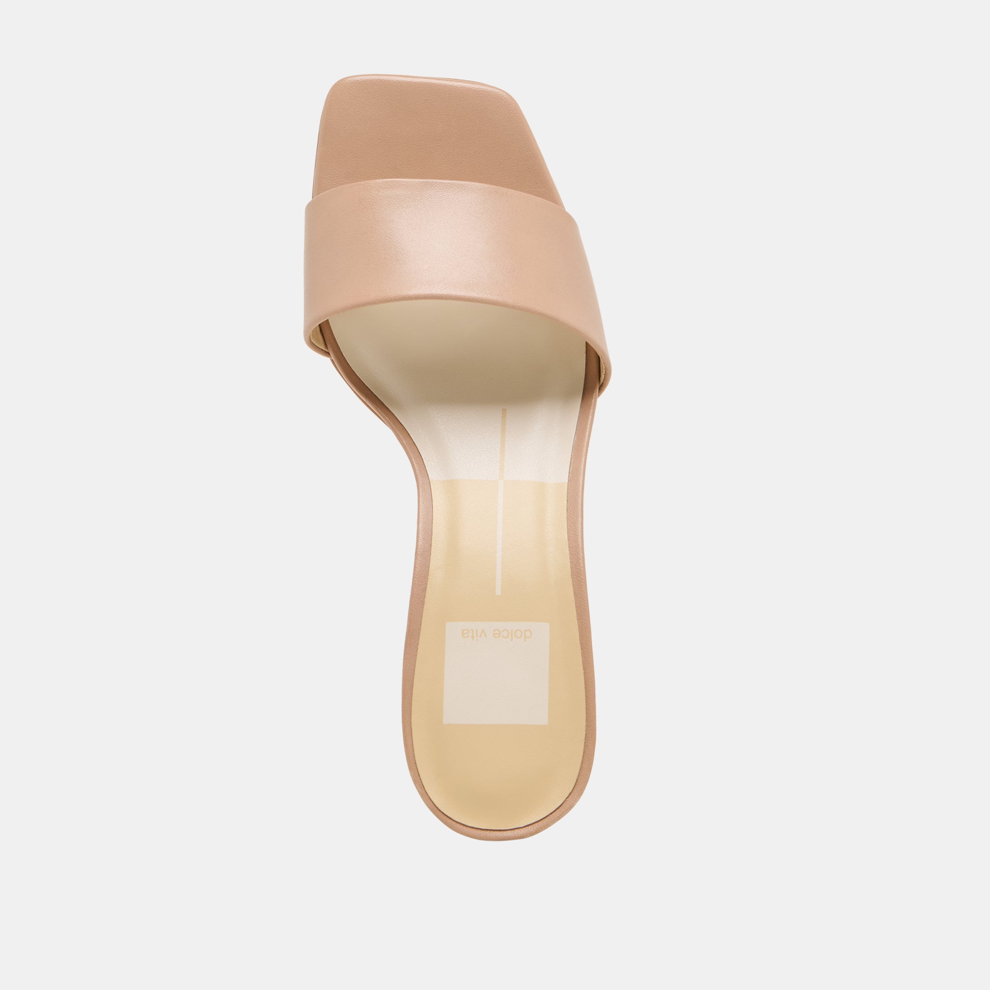 REXA HEELS LIGHT TAN LEATHER