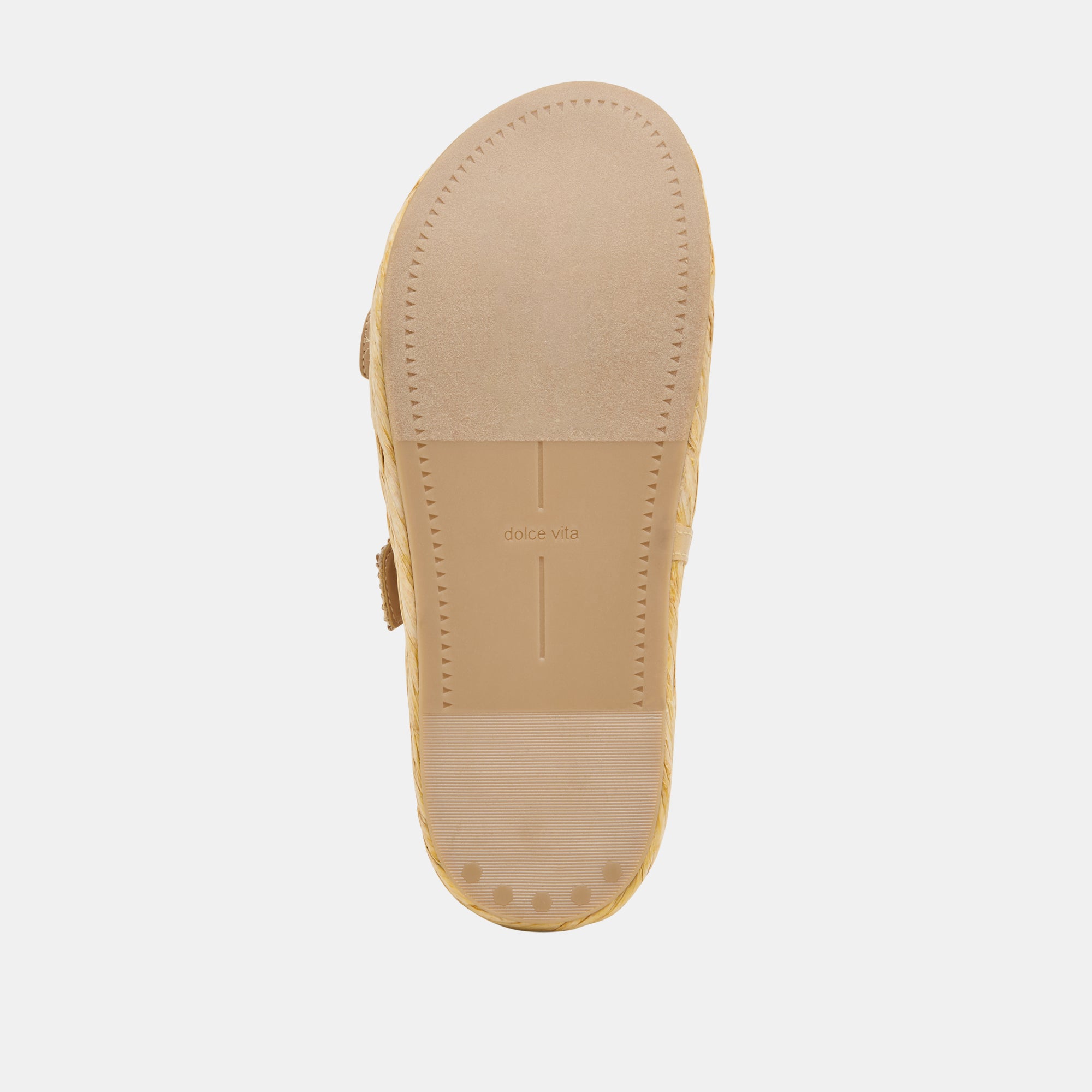 FALYN SANDALS BROWN NATURAL WOVEN RAFFIA