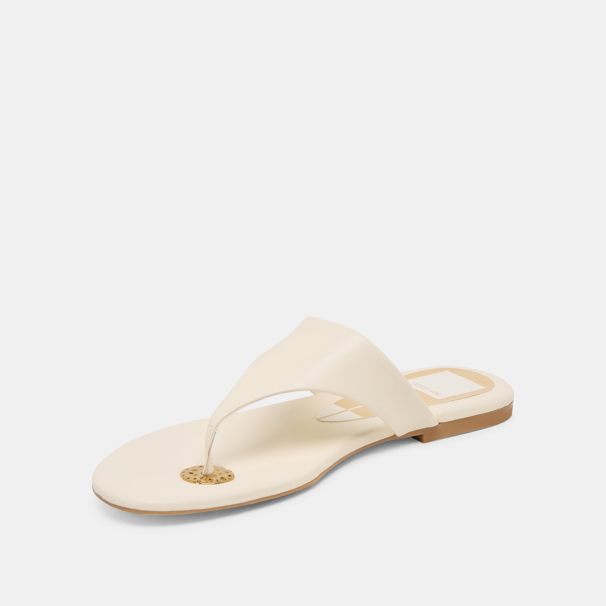 KITTLE SANDALS OFF WHITE LEATHER