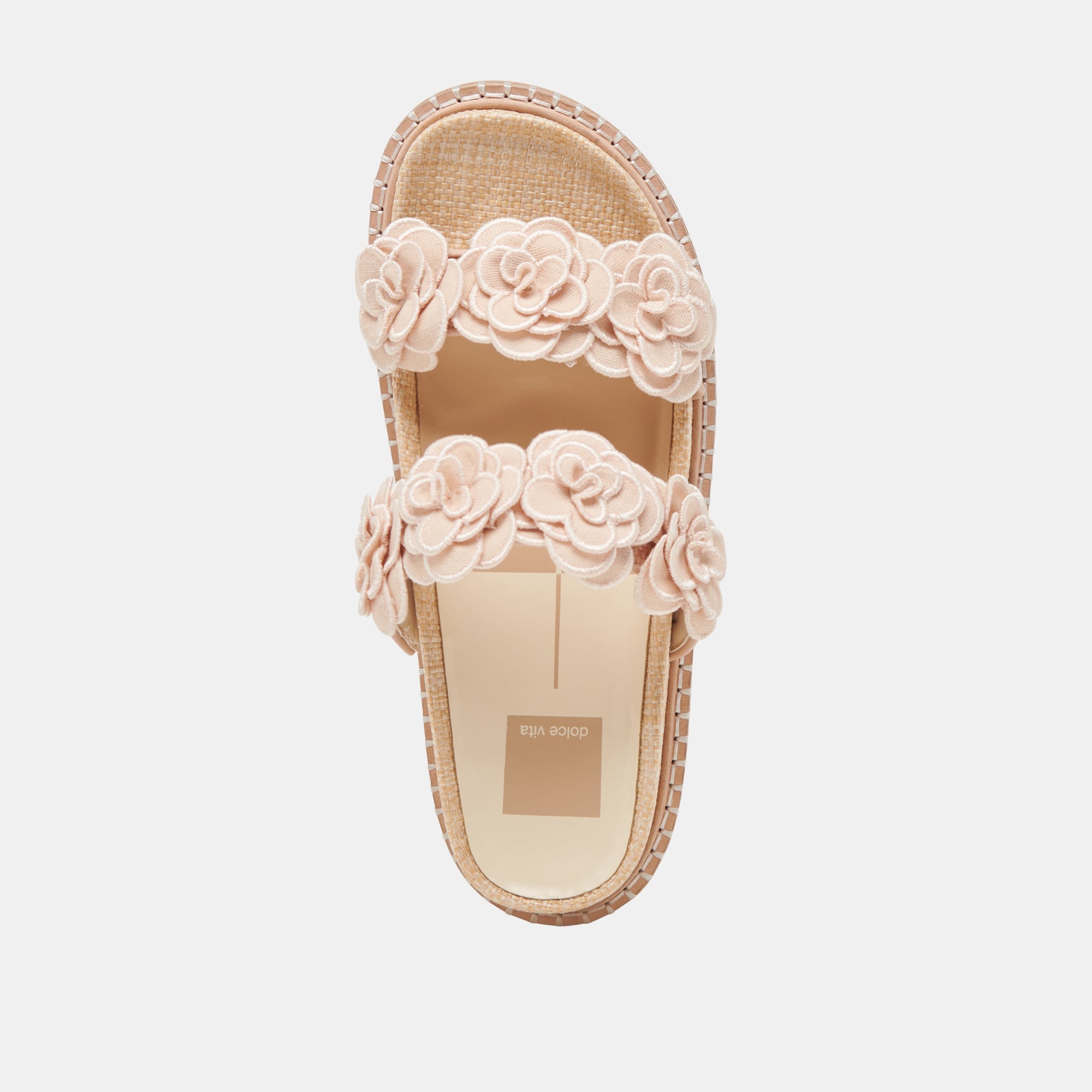 SHERLA SANDALS PRALINE RAFFIA