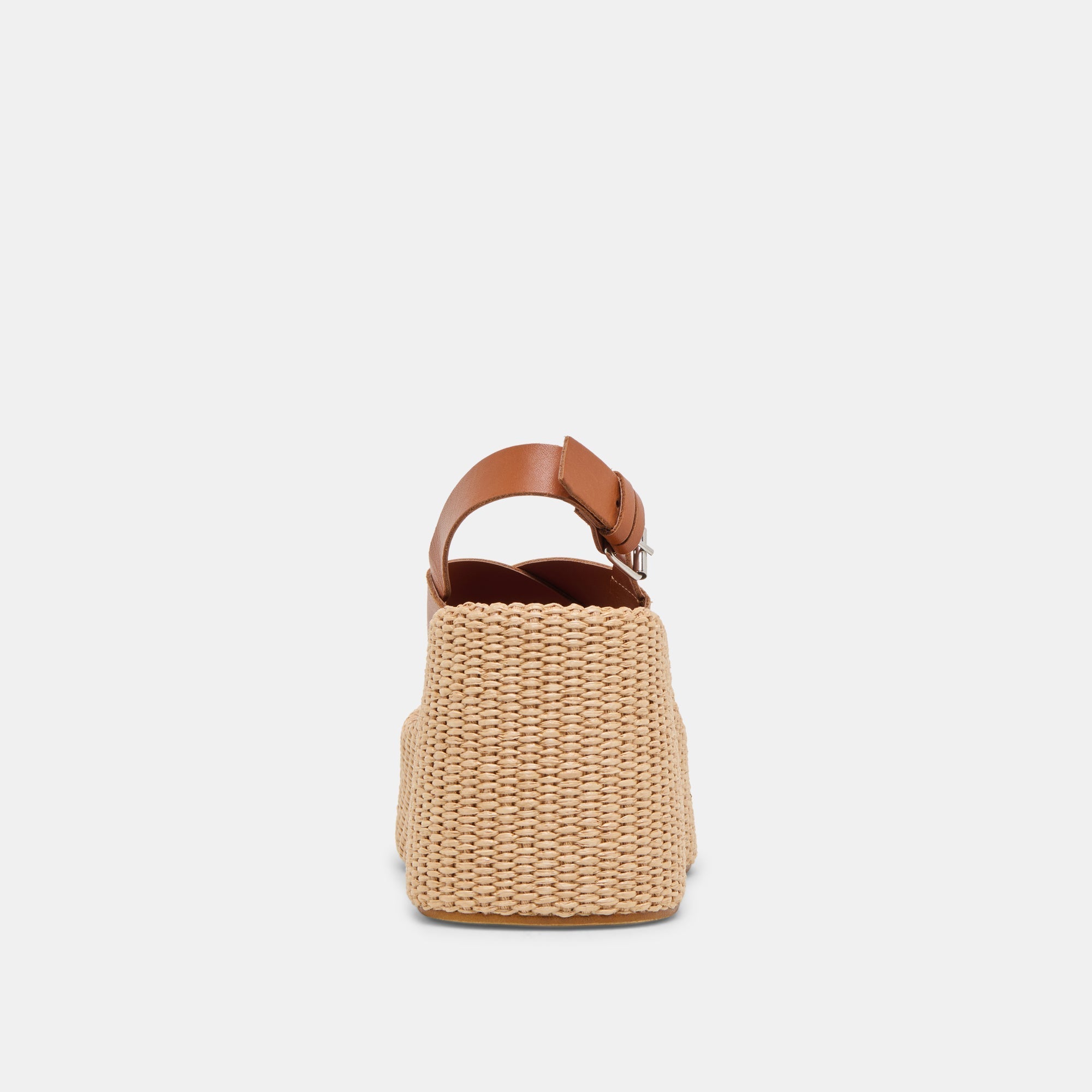 SKYLAR WEDGES BROWN LEATHER