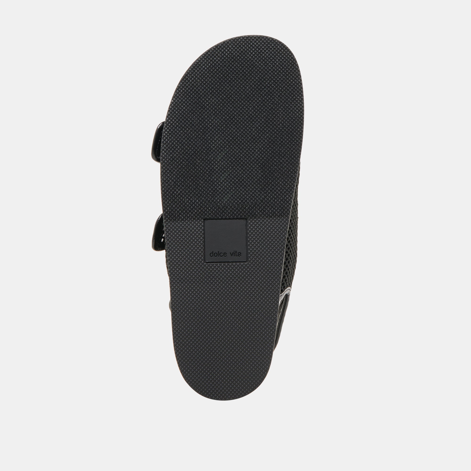 STARLA MESH SANDALS BLACK WOVEN MESH