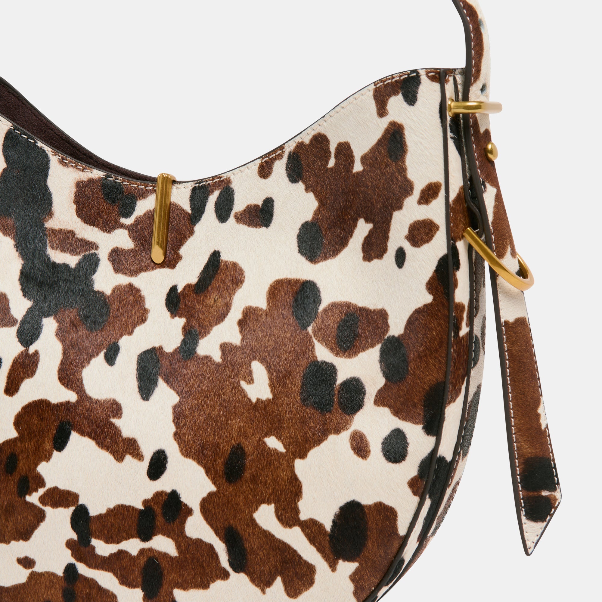 BREE SHOULDER BAG COCOA CALF HAIR