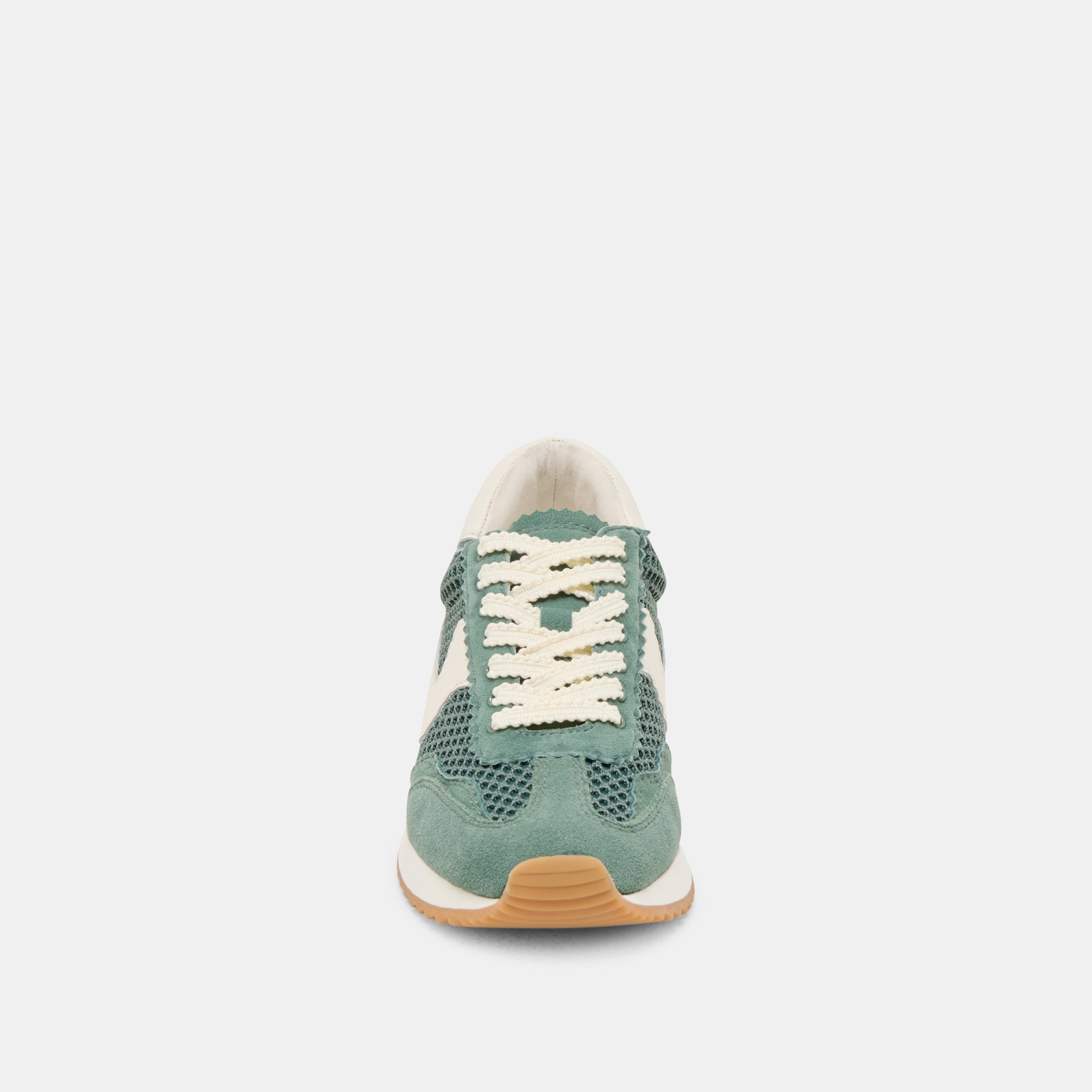 B.NTCD MESH SNEAKERS DK GREEN WOVEN MESH