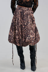 CHEETAH GIRL CHEETAH SISTER MIDI SKIRT