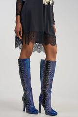 AZALEA WANG MARGAERY MULTI CROC BLOCK BOOT