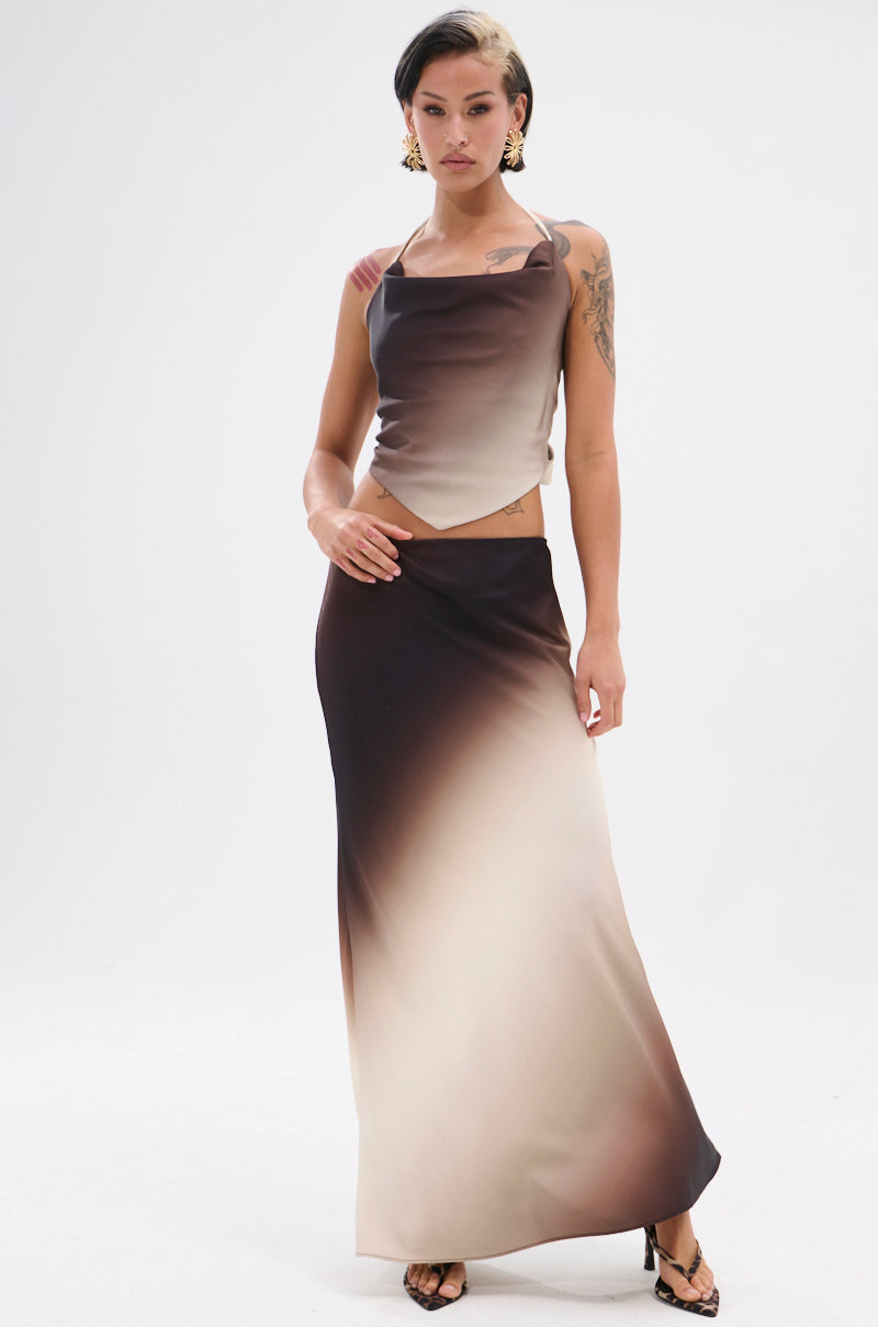 OUT FOR THE NIGHT HALTER TOP
