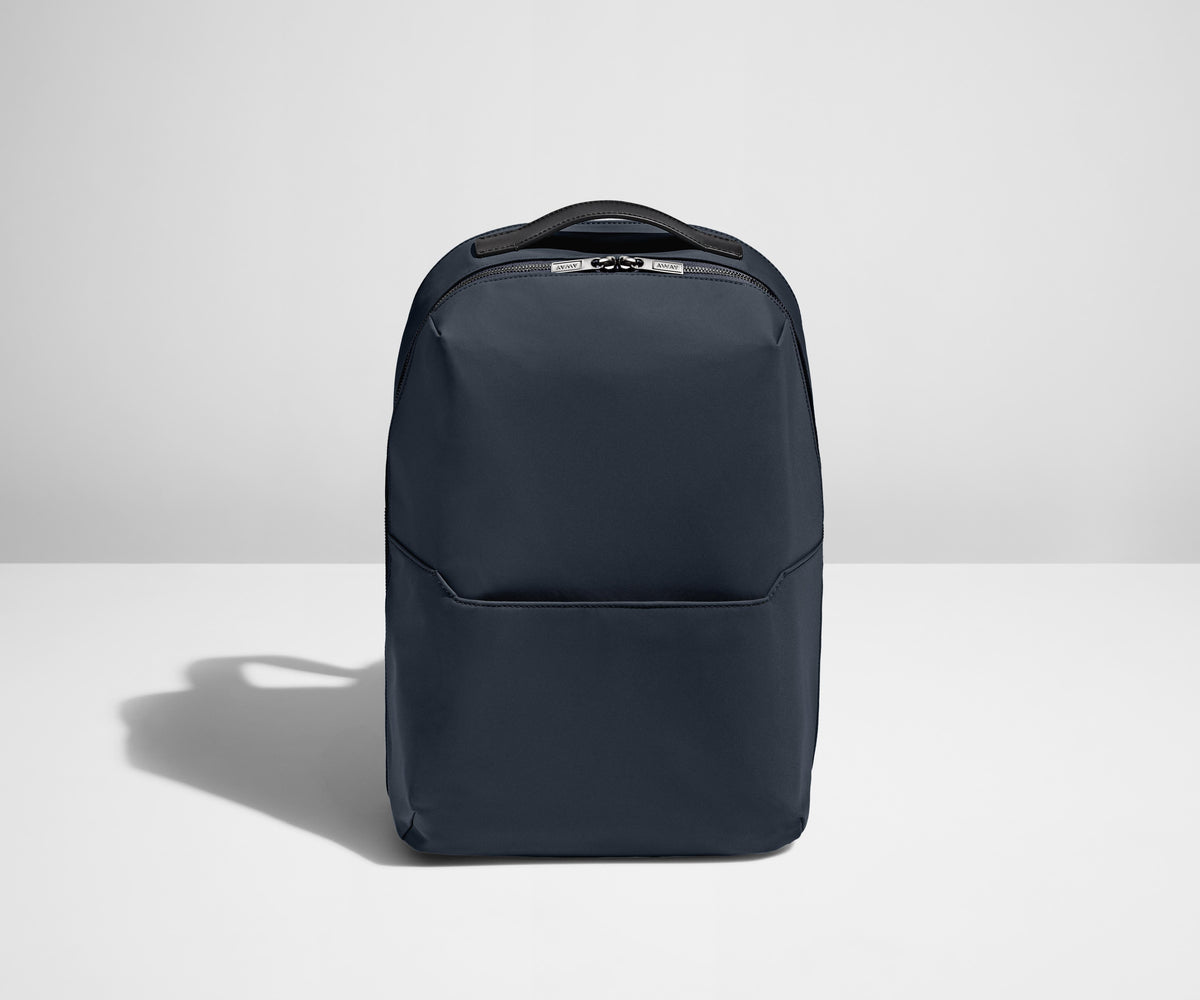 The Everywhere Zip Backpack in Navy Blue