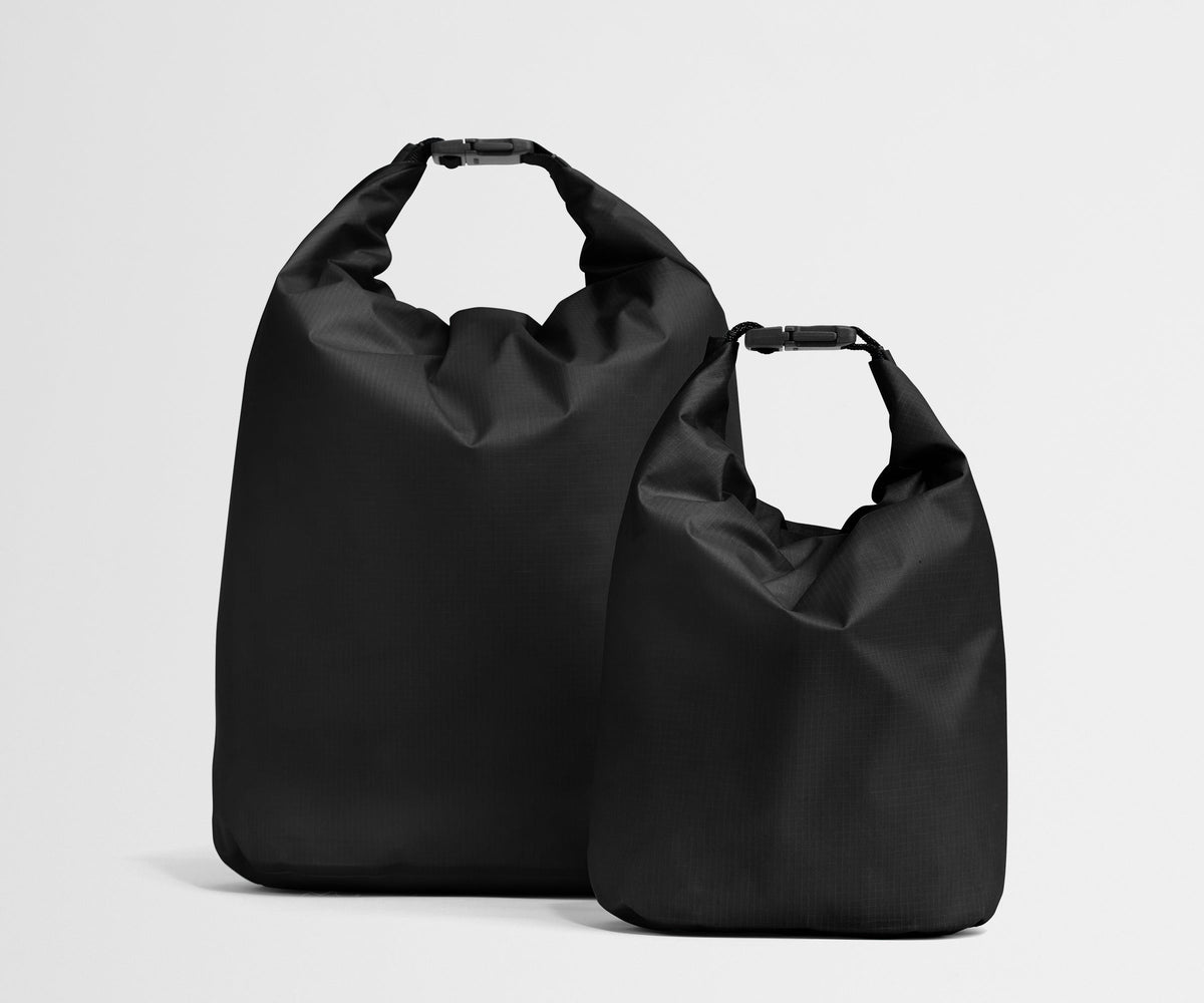 Dry Bag Duo in Jet Black