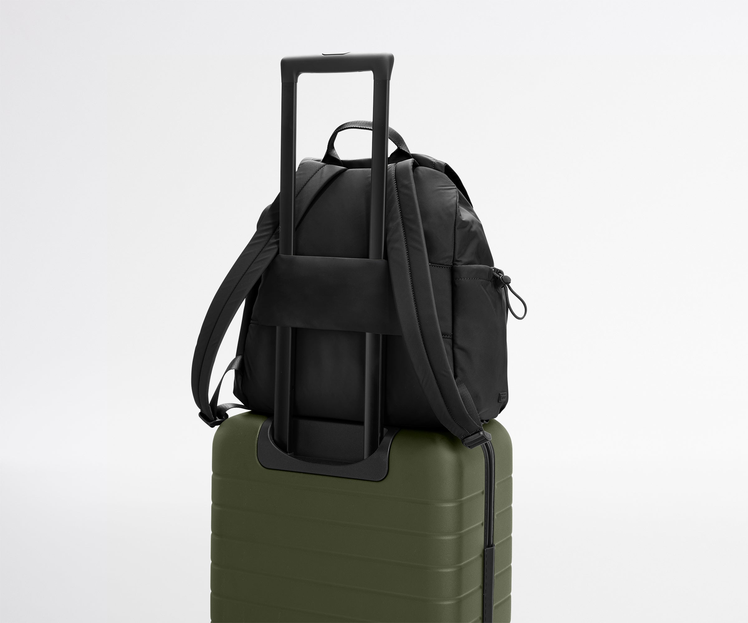 Featherlight Cargo Backpack in Jet Black