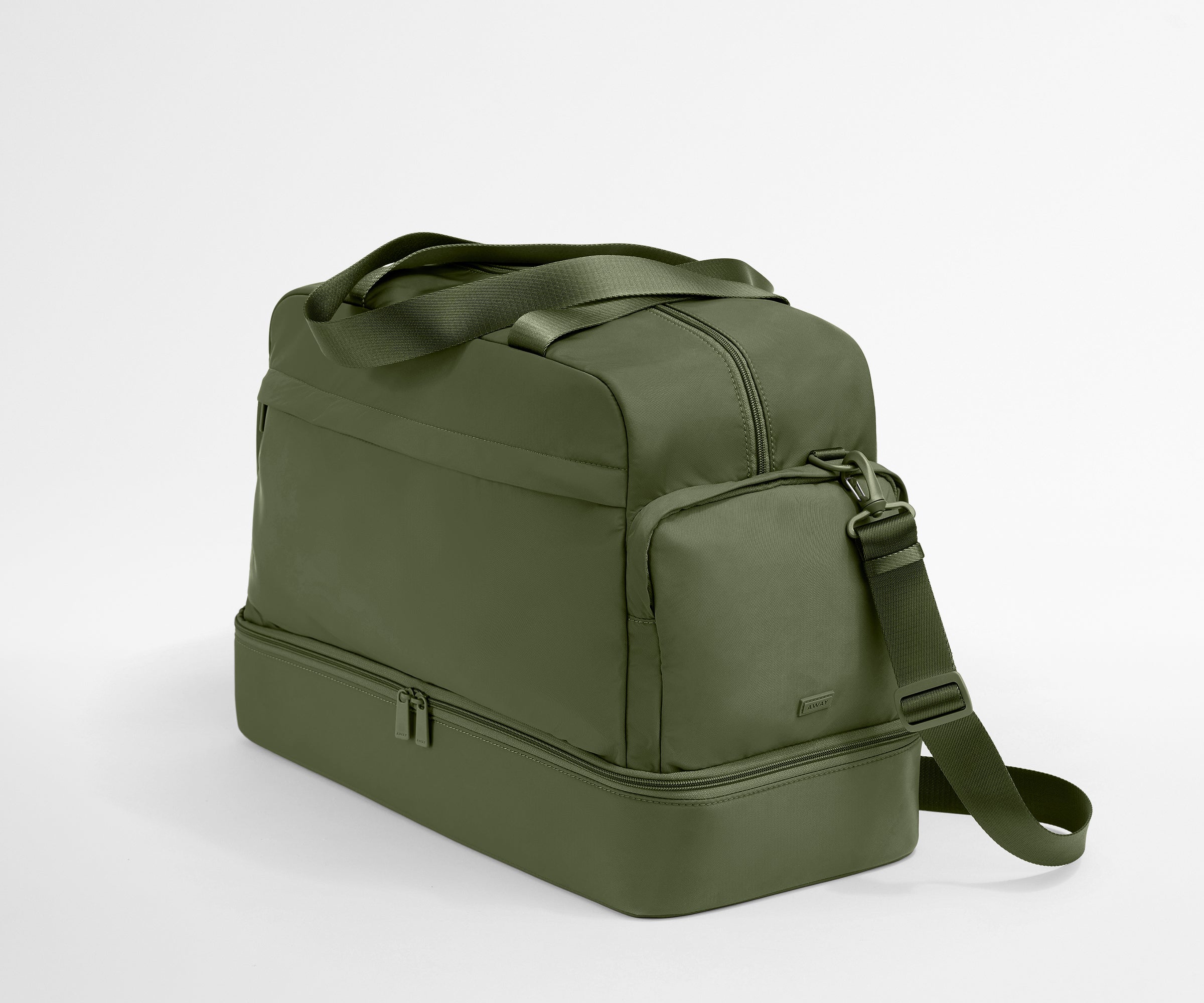 Featherlight Weekender in Olive Green