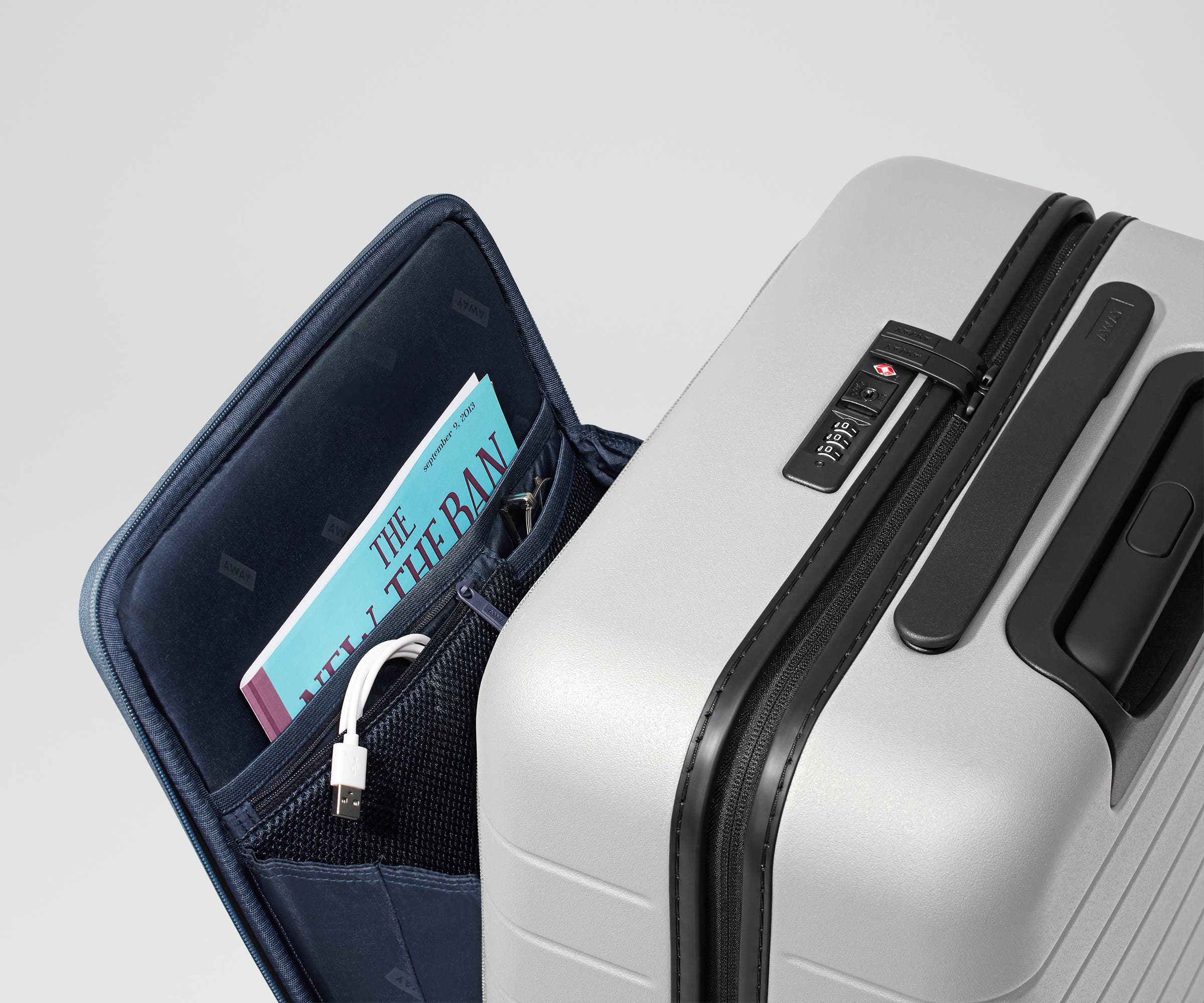 The Executive Carry-On in Cloud Gray