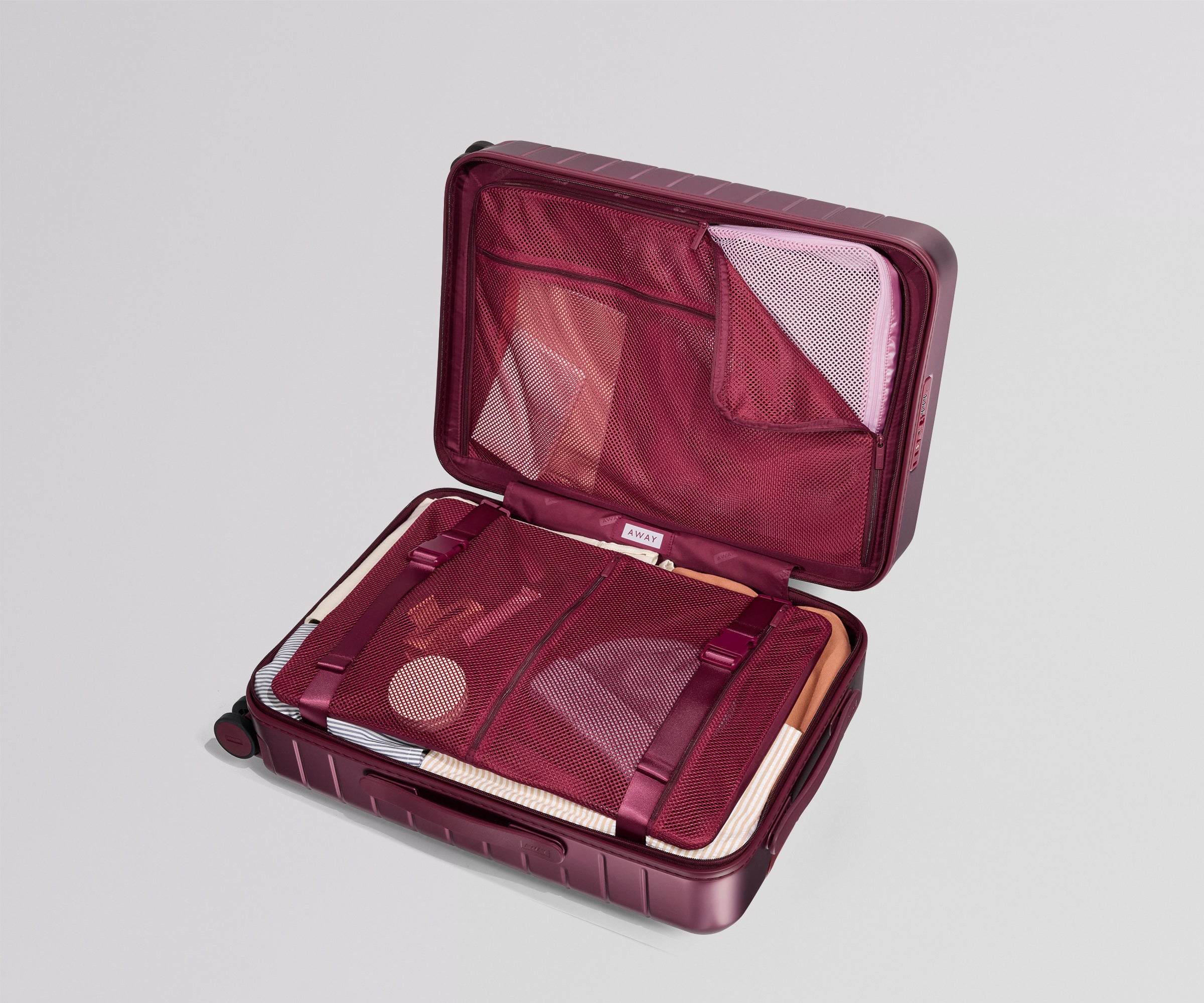 The Bigger Carry-On in Ruby Haze