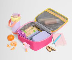 Kids Lunch Box in Cotton Candy Pink