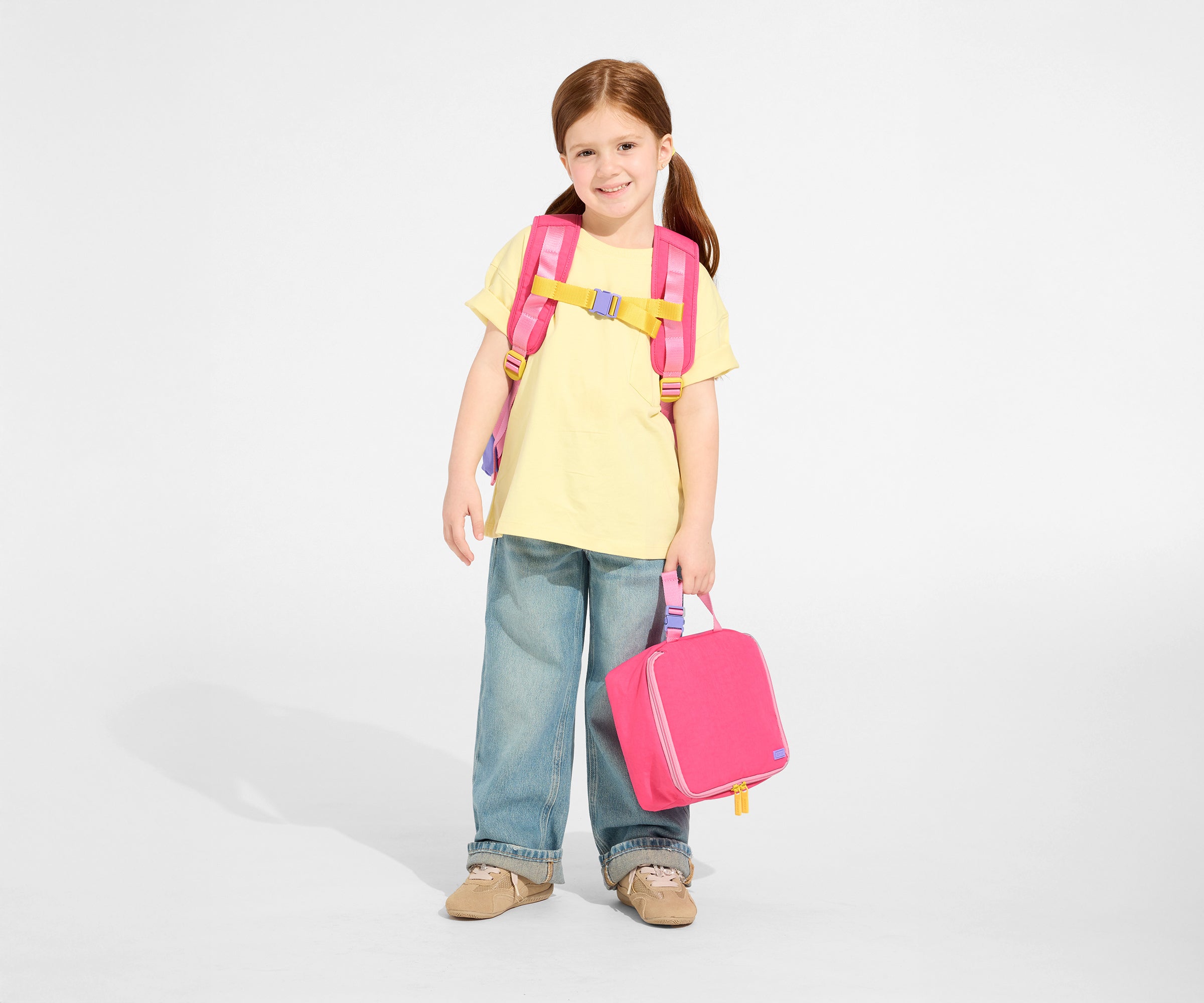 Kids Lunch Box in Cotton Candy Pink
