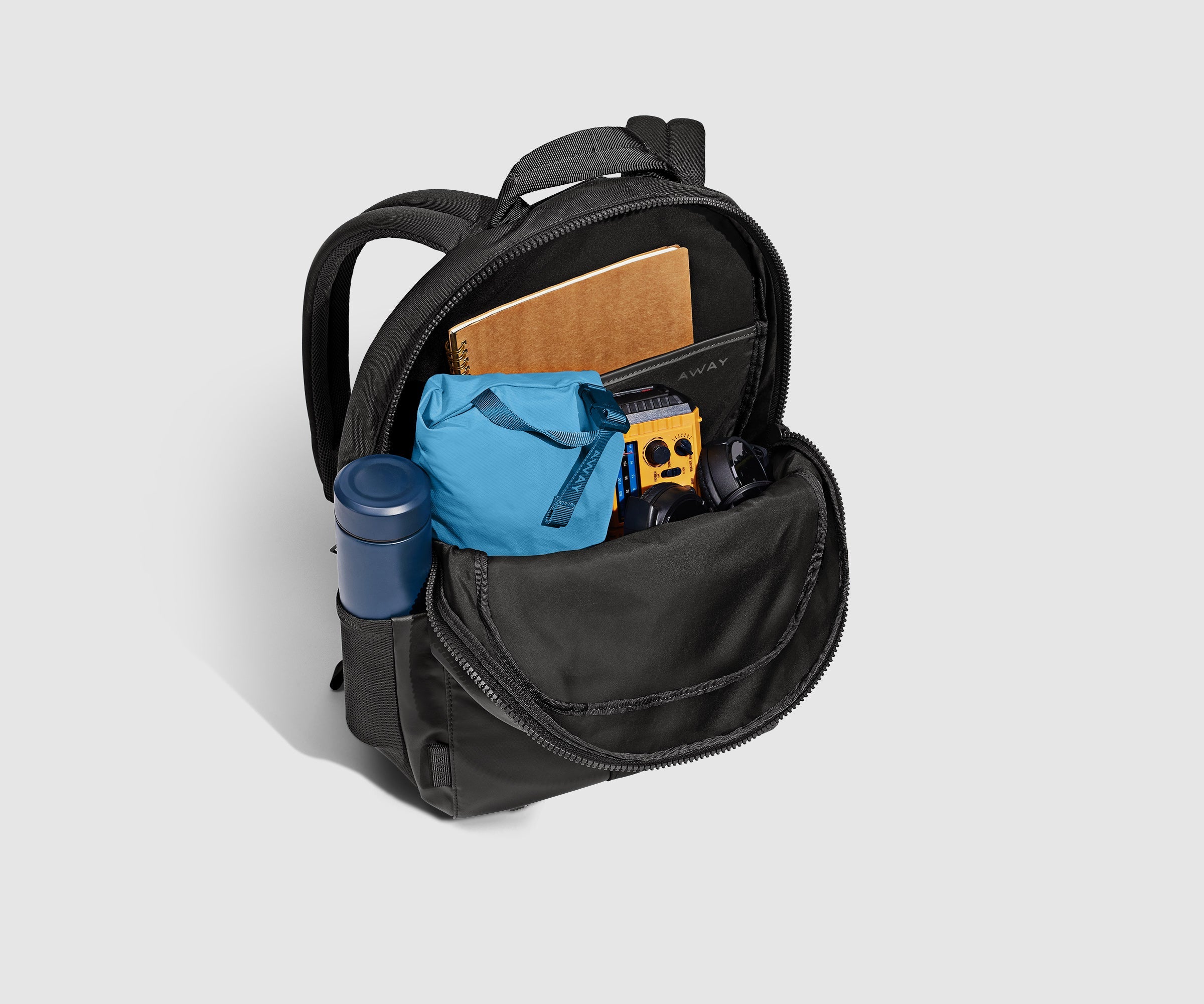 Active Backpack 26L in Jet Black