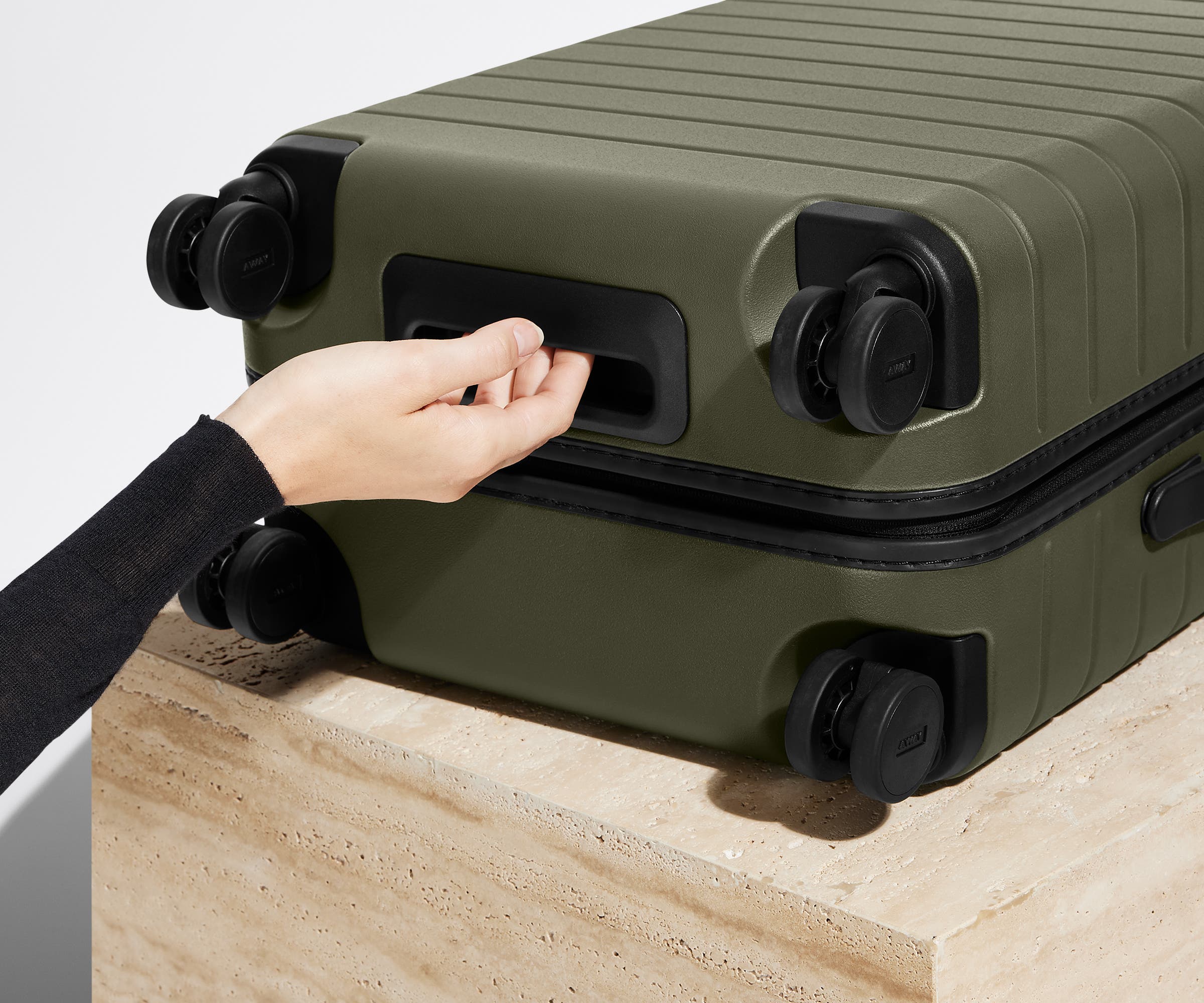 The Carry-On in Olive Green