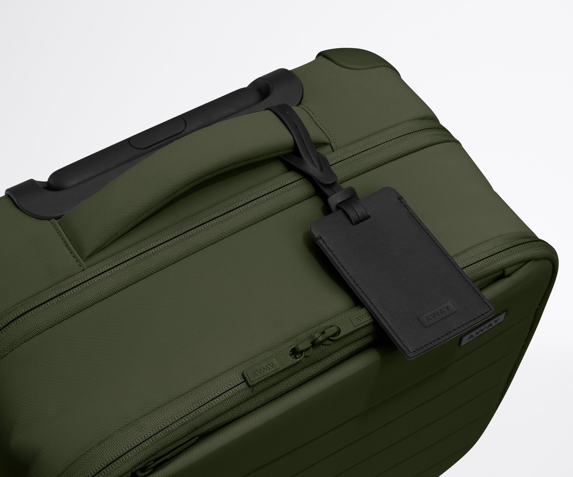 The Softside Compact Carry-On in Olive Green