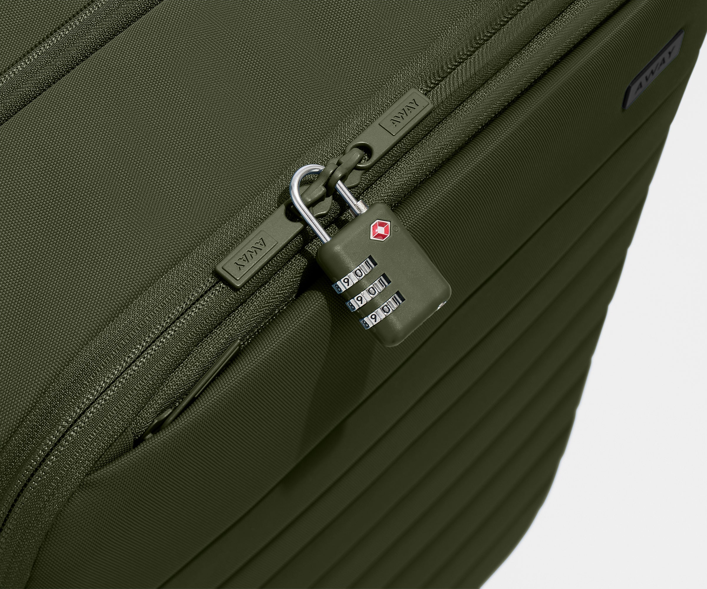 The Softside Large in Olive Green
