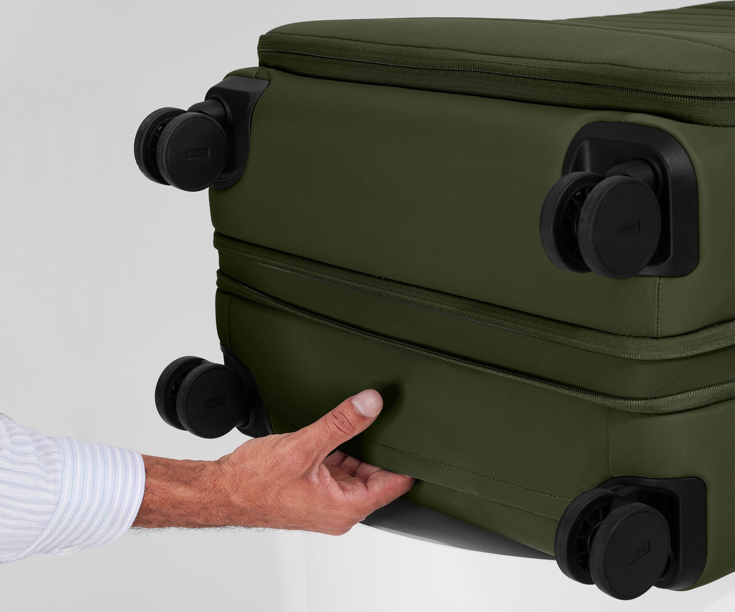 The Softside Large in Olive Green