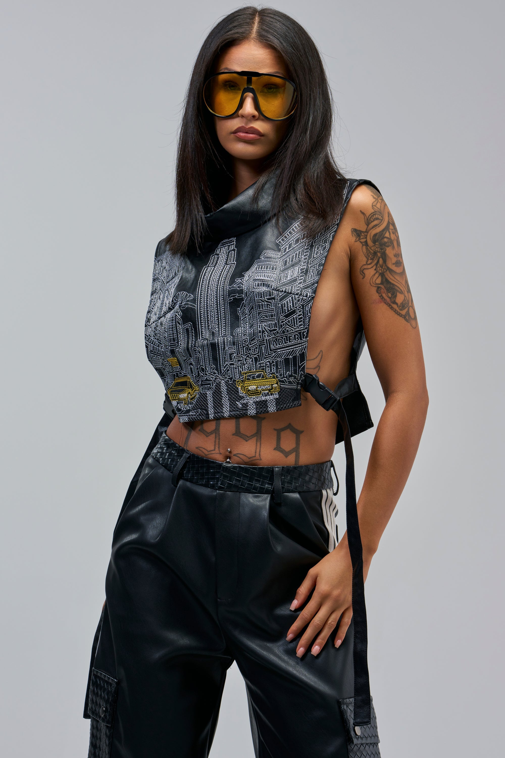 CITY STREETS PU TOP