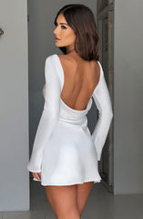 Bambi Mini Dress - Ivory Dress Babyboo Fashion Premium Exclusive Design