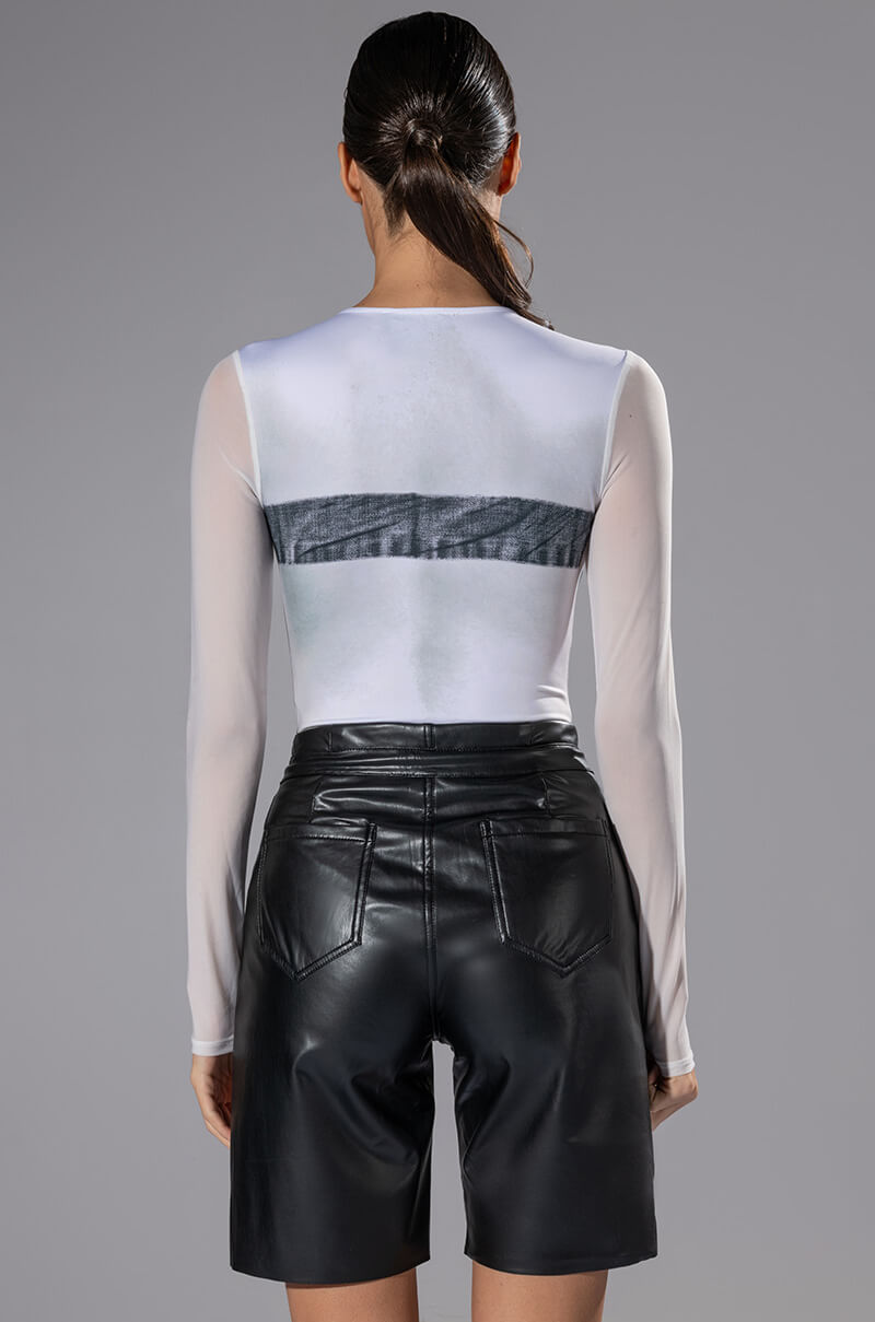 CHRISTINA PRINTED BODYSUIT