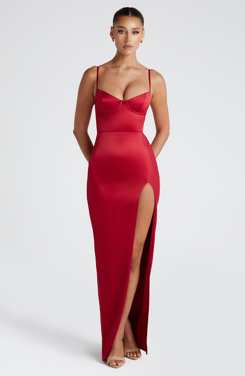 Clementine Maxi Dress - Red Dress Babyboo Fashion Premium Exclusive Design